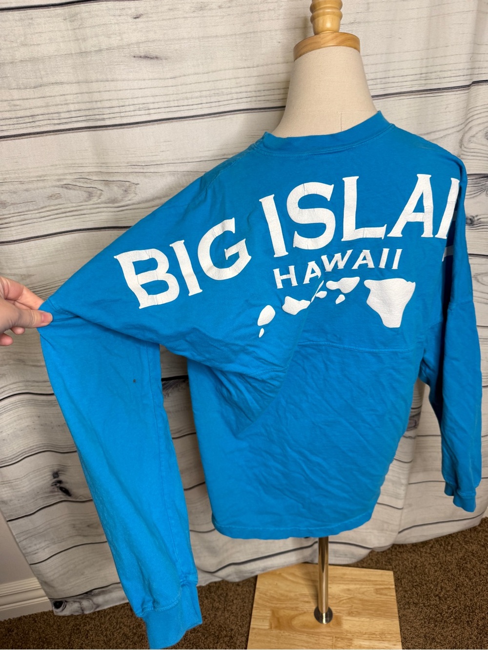 Hawaii Big Island blue spirit jersey
